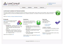 Tablet Screenshot of loreconsult.com